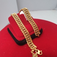 Murni Mewah Emas916, R. Tangan Hollow Lipan Kait2 Below10 Gram 6920  Kt 16.7 17.2 17.7 17.9 18.4