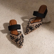 VAIA Nagita Black 4CM Women's Heels Heels for Women