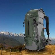 Lixada 50L Water Resistant Outdoor Backpack with Rain Cover (army green)