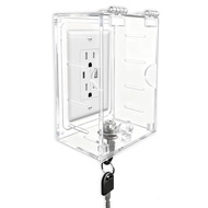 Smart Home Switch Cover,Baby Proof Light Outlet Covers,Wall Plug Box,Kids Electrical Protector Box F