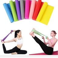 2000*150mm*0.45mm and 1500*150*0.35mm Elastic Resistance Band Body Stretching Pilates