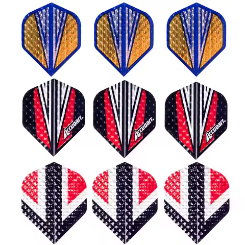 20pcs/Lot Aluminum Foil Darts Tail Flights Wing Outdoor Sports Professional Dart Flight Wing Cool De