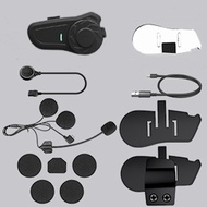 AQLKY 2024 BT5.0 X2หูฟังสำหรับติดหมวกกันน็อคจักรยานยนต์ใหม่สำหรับ2ผู้ขับขี่800เมตรอินเตอร์โฟนรถจักรย