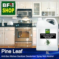 Pine Leaf Anti Bacterial Kitchen Sanitizer Deodorizer Spray - Non Alcohol - 5L