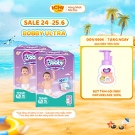 [FBS] Bobby diapers Super dry, Ultra+, super many pieces of all sizes M96/L88/XL76/XXL70 for babies 