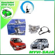 WITH GASKET WATER PUMP (KELISA,KENARI,VIVA 1.0,MYVI 1.0) PARTS NUMBER:  WPD-023V AISIN