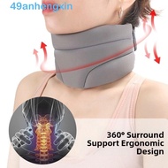 ANHENGXIN Neck Support Sleeve, Soft Breathable Neck Cervical Brace, Pillow Collar Adjustable Neck He