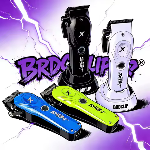 BRDCLIP Barber Shop Machine BRD-108 Professional Electric Hair Clipper DLC Fade Blade 8800RPM High S