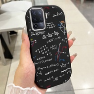 Case For OPPO A94 Reno 5F 5 Lite 19 Pro Phone Formula Calculation Rabbit Shockproof Round And Fat