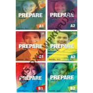 Full Color / Prepare Student Book A1 Level 1 / A2 Level 2 / A2 Level 3 / B1 Level 4 / B1 Level 5 / B