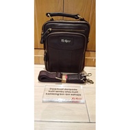 Kickers Leather Sling Bag