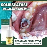 Propolis SM - Brazil 100% ASLI Obat Polip Pulpa Gigi Obat Sakit Gigi Berlubang Gusi Bengkak Berdarah