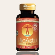 สาหร่ายแดง แอสตาแซนธิน 12 mg 50/75 Softgels Nutrex Hawii BioAstin Hawiian Astaxanthin Dietary Supplement