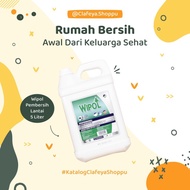 WIPOL 5 LITER ANTI BAKTERI EKSTRAK SEREH DAN JERUK - WIPOL JERIGEN 5