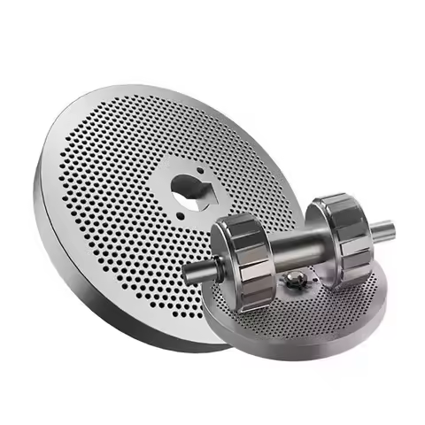 3-8mm Orifice Grinding Disc Plate Template Of Feed Granulator Mill Grinding Disc 300 400 Type Feed P