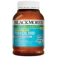 BLACKMORES FISH OIL ODOURLESS 無腥味魚油丸 400粒