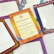 Certificate Holder Sijil holder folder file certificate A4 Student Cert file