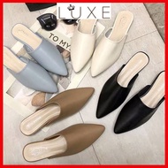 Pointed toe flats women shoe