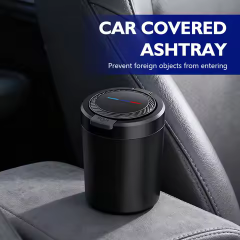 Universal Car Ashtray Garbag Can Multi-function Trash Bin For BMW M E87 E30 E46 E28 E39 F18 F35 G03
