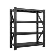 รุ่นMicro Rack ชั้นวางสินค้า 200*200*60cm ชั้นวางของ4ชั้น วัสดุเหล็กกล้ารีดเย็น รับน้ำหนักได้ 300KG