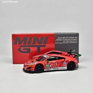 Mini GT Acura NSX GT3 EVO22 #93 2023 IMSA Daytona 24HRS Unseal 1:64 Diecast