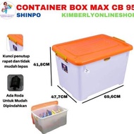 Hot Container Box Shinpo 95L Cb 95 Container Box Plastic Storage Box