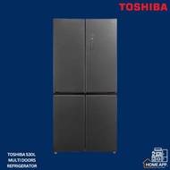TOSHIBA 530L INVERTER MULTI DOORS REFRIGERATOR