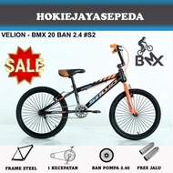 Sepeda BMX 20" VELION - SALVO Ban 20 x 2.40 untuk anak 9 tahun-Remaja