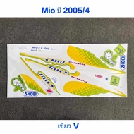 MIO 2005 Sticker Model 4 Green V