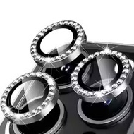 R - Diamond Camera LensRing iphone 17 17PROMAX Tempered Glass 3D Camera Anti-scratch Protector 1 SET