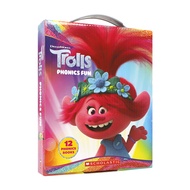 Milu Trolls Phonics สมุดแบบฝึกหัดที่สนุกสำหรับเด็กอายุหนังสือภาษาอังกฤษต้นฉบับ