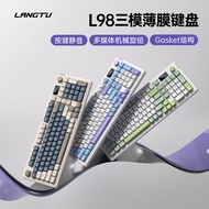 【Ship In 24h】Wolf Tu L98 Three-Mode Bluetooth Wired Wireless Keyboard High-Value Gaming Game Office 