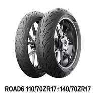 diushui ยางรถจักรยานยนต์ MICHE ROAD6 120 150 170 180 190 55 60 17