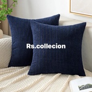 Corduray Sofa Cushion Cover 30x30 40x40 45x45 50x50 60x60 Customizable Size