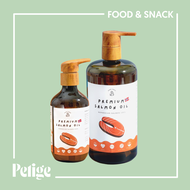 Peko haus Salmon oil น้ำมันปลาแซลมอนแท้ 100% สำหรับสุนัขและแมว 200ml และ 500ml