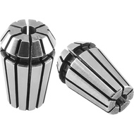 2 Pek ER11 Collet 1/8 Inci Spring Collet, Ketepatan Tinggi ER11 Collet Chuck untuk Mesin Ukiran CNC 