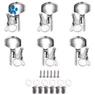 6Pcs Sealed Guitar String Pegs Locking Tuners 3L3R Tuning Pegs String Tuner Acoustic Guitar Tuner  K