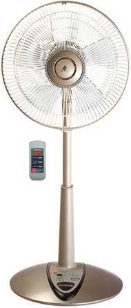 附遙控座地扇 (30厘米/12吋) 香檳金色 P30KH KDK