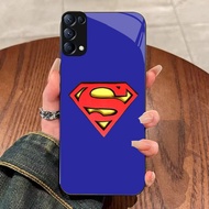 YZ-93Superman Glass Casing for OPPO Reno 3 A91 6 F15 5 6Z 4 5G