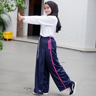 Rok Celana Olahraga Muslimah bahan Lotto Super Premium - Celana Rok Kulot Training Workout senam Joging