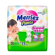 Merries Pants Good Skin Pampers Bayi Semua Ukuran S M L XL XXL/Popok Bayi Merries