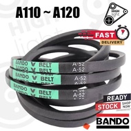 Bando Belt A110 A111 A112 A113 A114 A115 A116 A117 A118 A119 A120 Mesin V Belt A 110 111 112 113 114