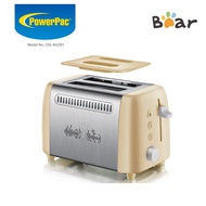 Bear-PowerPac Bread Toaster 2 Slice Pop-up (DSL-A02W1)