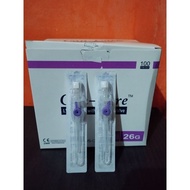 Iv cannula with wings and with port G26 violate