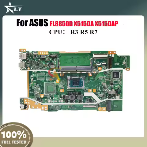 X415DA Laptop Motherboard For ASUS VivoBook X515DA X415D X515DAP FL8850D Notebook Mainboard With R3 