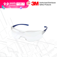 แว่นตานิรภัย 3M™ รุ่น V34 Virtua Sport Asian Fit เลนส์ใส ขาแว่นสีฟ้า