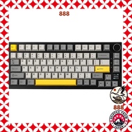 Ajazz AK820 Pro Gaming Mechanical Keyboard - 75% Layout with Gasket Design, TFT Screen, 3 Modes (Blu