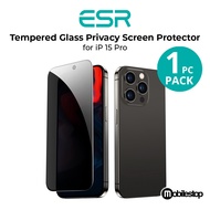 ESR iP 15 / 15 Pro Tempered Glass Privacy Screen Protector 1pc Pack