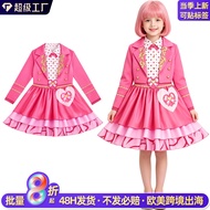 <[CDATA[Halloween Descendants 5 Inspired Pink Cosplay Dress]]>