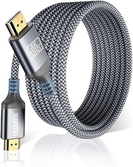 4K Hdmi Cable 30FT, Akoada 18Gbps High Speed Hdmi 2.0 Ethernet-24AWG Nylon Braided Cable 4K 60Hz HDR Video HDCP2.2 3D 2160P 1080P ARC Compatible with UHD TV,PS4 / 3,X-Box, Monitor 4K Fire Netflix etc